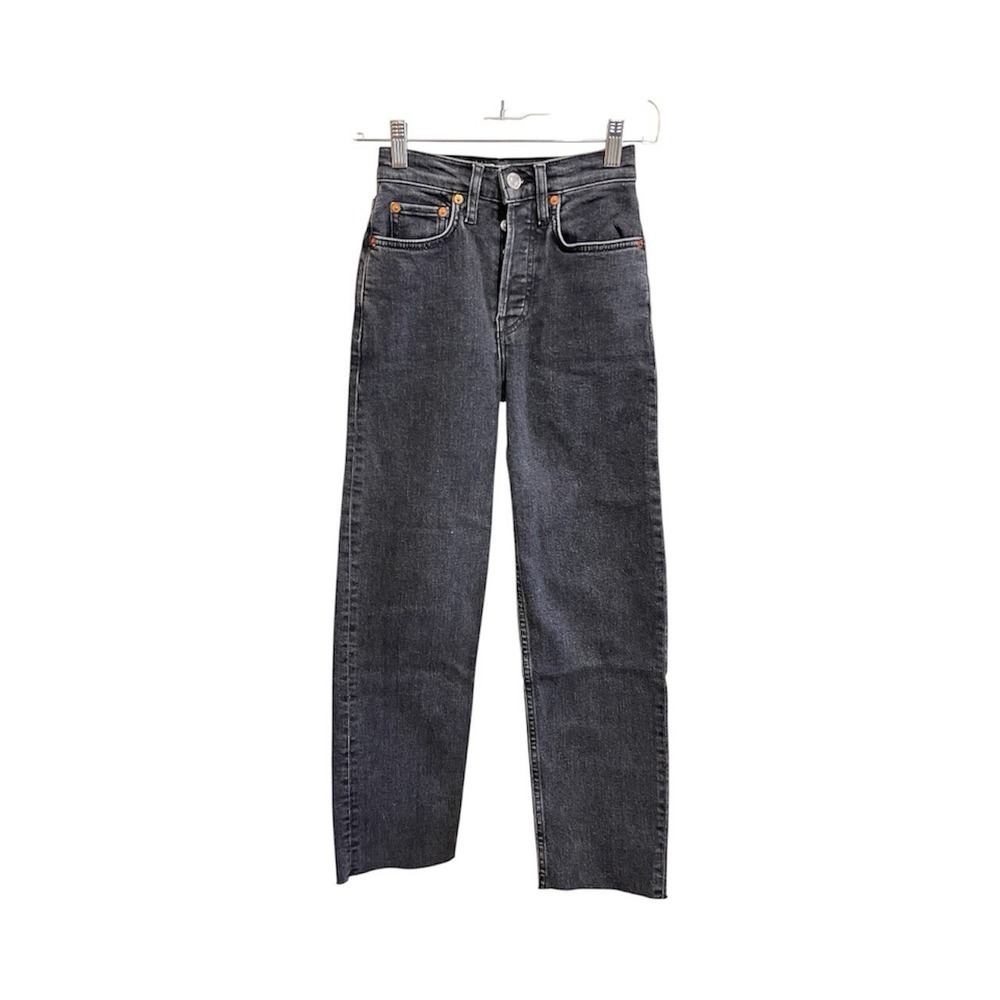 RE/DONE 70s‎ Stove Pipe Raw Hem Jeans 23